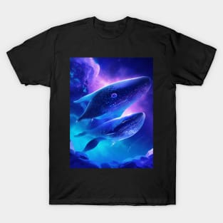 Cosmic whale T-Shirt